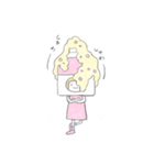 PASTEL DRINK FAMILY（個別スタンプ：12）