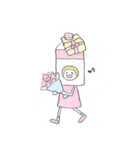 PASTEL DRINK FAMILY（個別スタンプ：15）