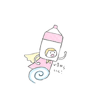 PASTEL DRINK FAMILY（個別スタンプ：30）