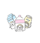 PASTEL DRINK FAMILY（個別スタンプ：36）