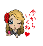 ニャンニャ君VSしもるなちゃん（個別スタンプ：15）