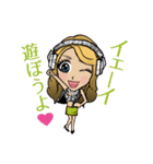 ニャンニャ君VSしもるなちゃん（個別スタンプ：28）