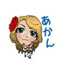 ニャンニャ君VSしもるなちゃん（個別スタンプ：35）