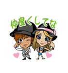 ニャンニャ君VSしもるなちゃん（個別スタンプ：37）