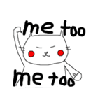 ノラ猫けんけん5（個別スタンプ：3）