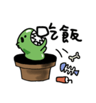 Cactus Man and Cactus Woman are coming ！（個別スタンプ：4）