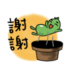 Cactus Man and Cactus Woman are coming ！（個別スタンプ：16）