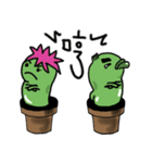 Cactus Man and Cactus Woman are coming ！（個別スタンプ：31）