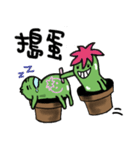 Cactus Man and Cactus Woman are coming ！（個別スタンプ：39）