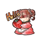 果物少女（個別スタンプ：1）
