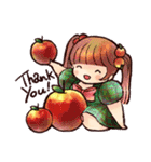 果物少女（個別スタンプ：9）