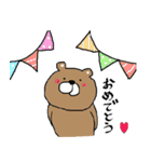 ゆる〜いくま（個別スタンプ：30）