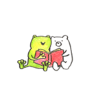かえるとしろくまの日常（個別スタンプ：15）