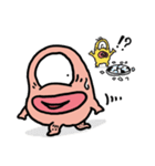 Un P Comic-funny sticker（個別スタンプ：16）