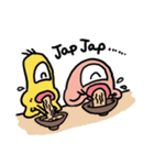 Un P Comic-funny sticker（個別スタンプ：24）