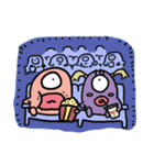 Un P Comic-funny sticker（個別スタンプ：25）