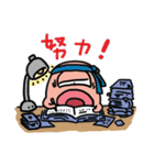 Un P Comic-funny sticker（個別スタンプ：38）