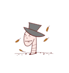Funny Earthworm（個別スタンプ：10）