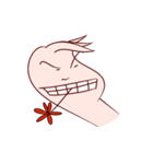 Funny Earthworm（個別スタンプ：17）