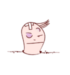 Funny Earthworm（個別スタンプ：18）