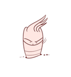 Funny Earthworm（個別スタンプ：21）