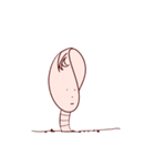 Funny Earthworm（個別スタンプ：32）