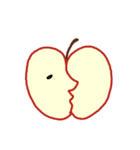 リンゴは、言いたがっている。（個別スタンプ：12）