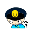 THE 警察官 4（個別スタンプ：36）