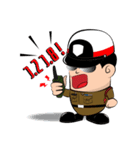 Funny Cop（個別スタンプ：18）