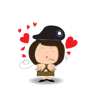 Funny Cop（個別スタンプ：34）