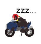 Rider motorcycle cartoon V.2（個別スタンプ：23）