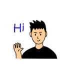 Man in black (MIB - what men want)（個別スタンプ：1）