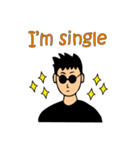 Man in black (MIB - what men want)（個別スタンプ：2）
