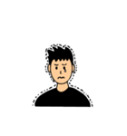 Man in black (MIB - what men want)（個別スタンプ：6）