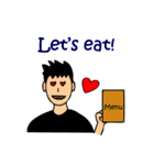 Man in black (MIB - what men want)（個別スタンプ：11）