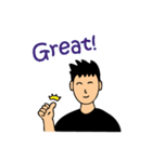 Man in black (MIB - what men want)（個別スタンプ：15）