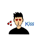Man in black (MIB - what men want)（個別スタンプ：22）