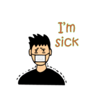Man in black (MIB - what men want)（個別スタンプ：26）