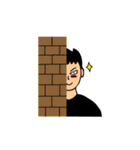 Man in black (MIB - what men want)（個別スタンプ：31）