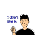 Man in black (MIB - what men want)（個別スタンプ：34）