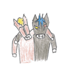 UMA UMA LIFE（個別スタンプ：7）