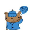 The Blue Bear（個別スタンプ：4）