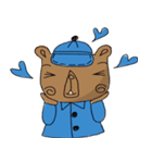 The Blue Bear（個別スタンプ：8）