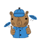 The Blue Bear（個別スタンプ：11）