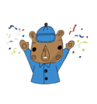 The Blue Bear（個別スタンプ：13）