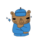 The Blue Bear（個別スタンプ：14）