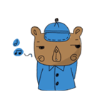 The Blue Bear（個別スタンプ：18）