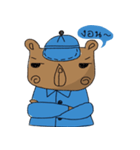 The Blue Bear（個別スタンプ：20）