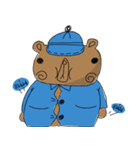 The Blue Bear（個別スタンプ：24）