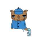 The Blue Bear（個別スタンプ：32）